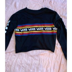 Black Vans Long sleeve
